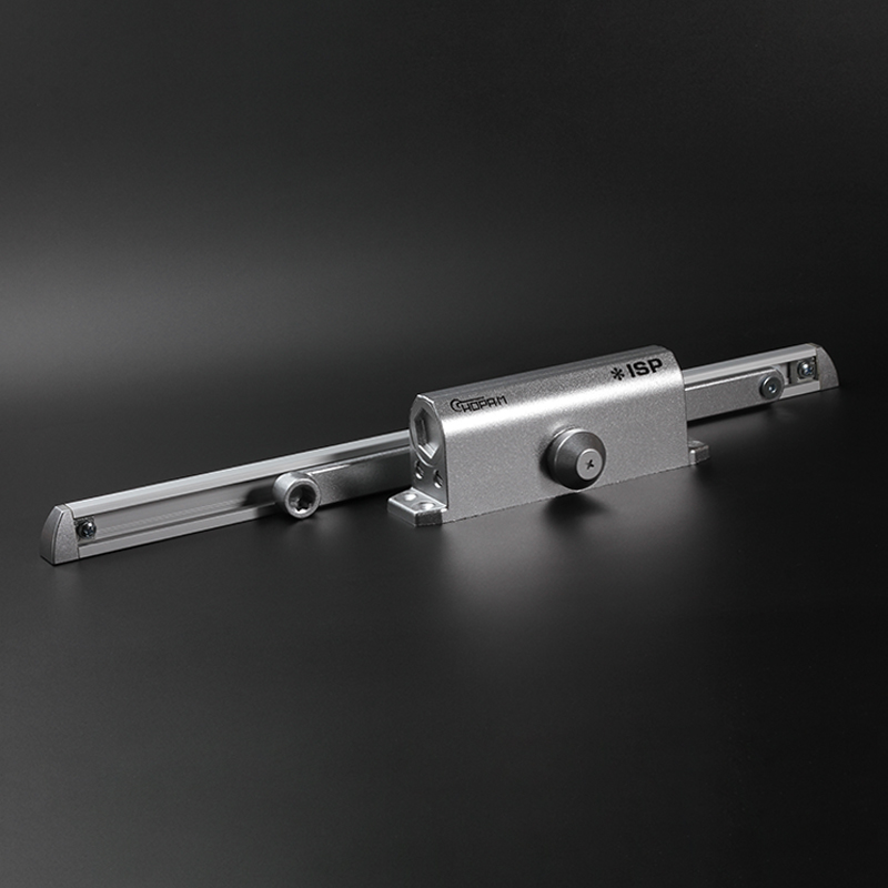 Доводчик дверной со скользящей тягой 430 Slider ISPARUS цвет Серебро Нора-М