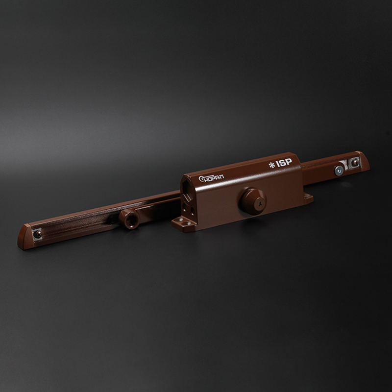 Доводчик дверной со скользящей тягой 430 Slider ISPARUS цвет Коричневый Нора-М